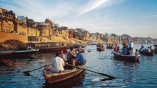 Morning Boat Ride in Ganges River